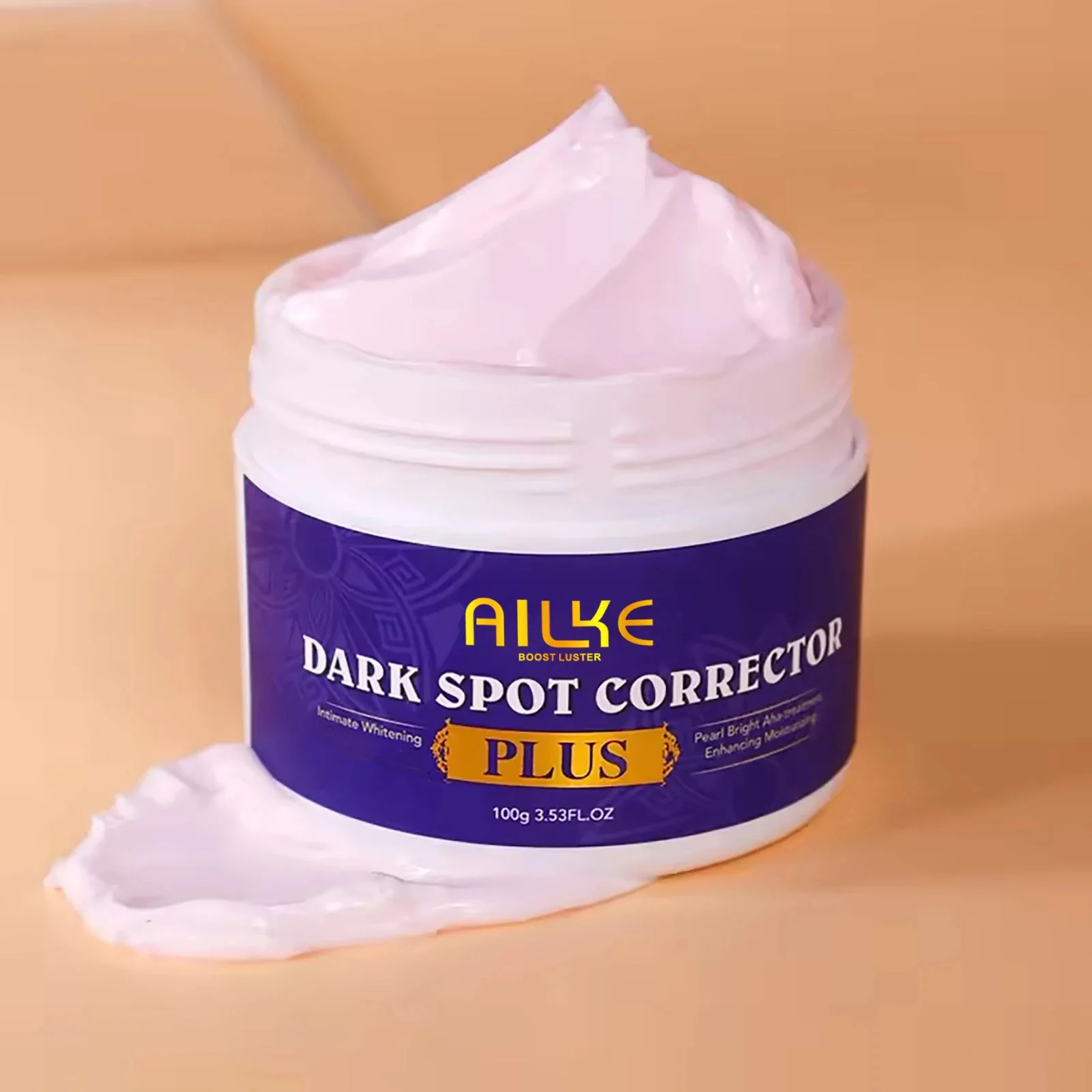 AILKE Stains Remover Face Cream With Glutathione, Lightening Facial Skin Care, Whitening, Reduce Dark Spots, For All Skin Types