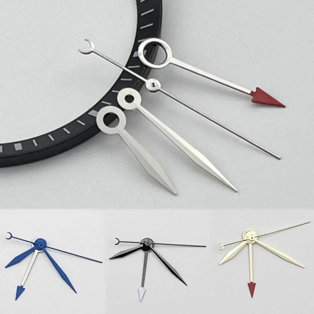 

Gold/Black/Rose/Silver/Blue Watch Hands for NH35 NH36 4R35 4R36 Movement Replacement GMT Hands Pointers for NH34 Movement NEW