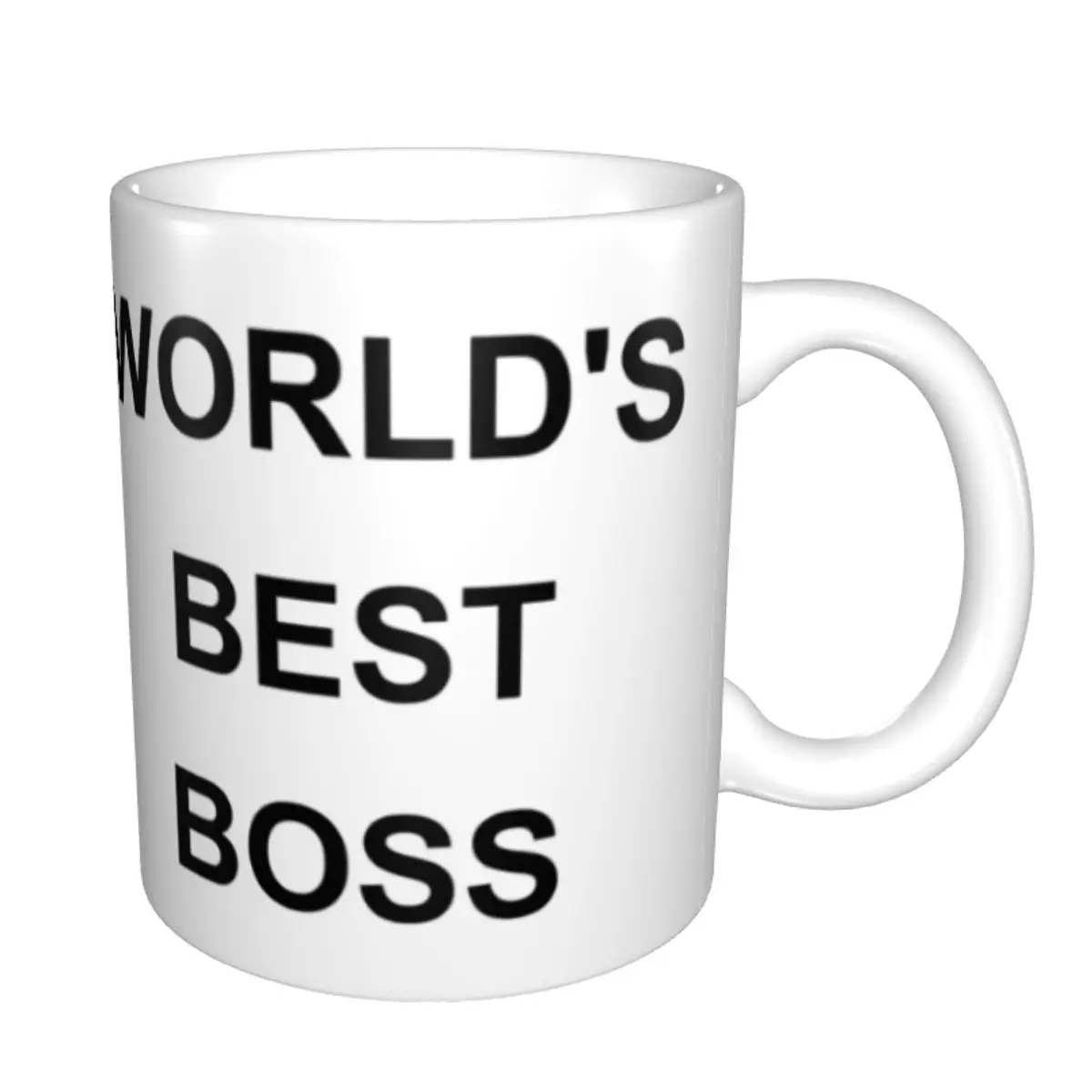 Custom World Best Boss Coffee Mug DIY Ceramic Tea Milk Cup