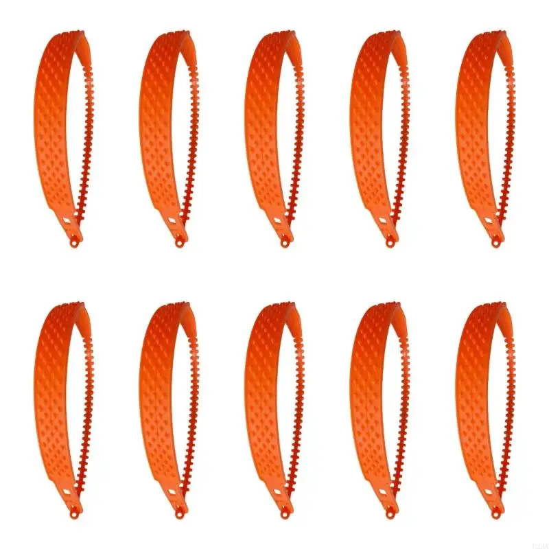 U2JA – sangles Traction pour pneus voiture, 10 pièces, chaînes pneus, sangles antidérapantes pour automobile, longueur