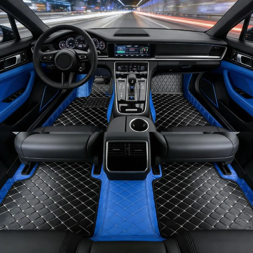 Tapis de sol de voiture pour ALFA ROMEO Giulia Mito Stelvio GT Giulietta 4C 159 Spider 916 GTV Brera 166 147 Spider Car 1182