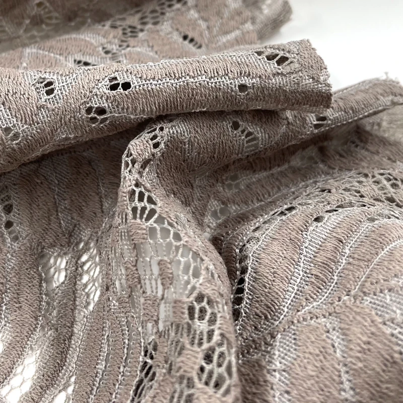 

Hollow Lace Fabric Soft for Dress Shirt Clothing Designer Handmade Diy Sewing Material Cloth By The Meter Wholesale