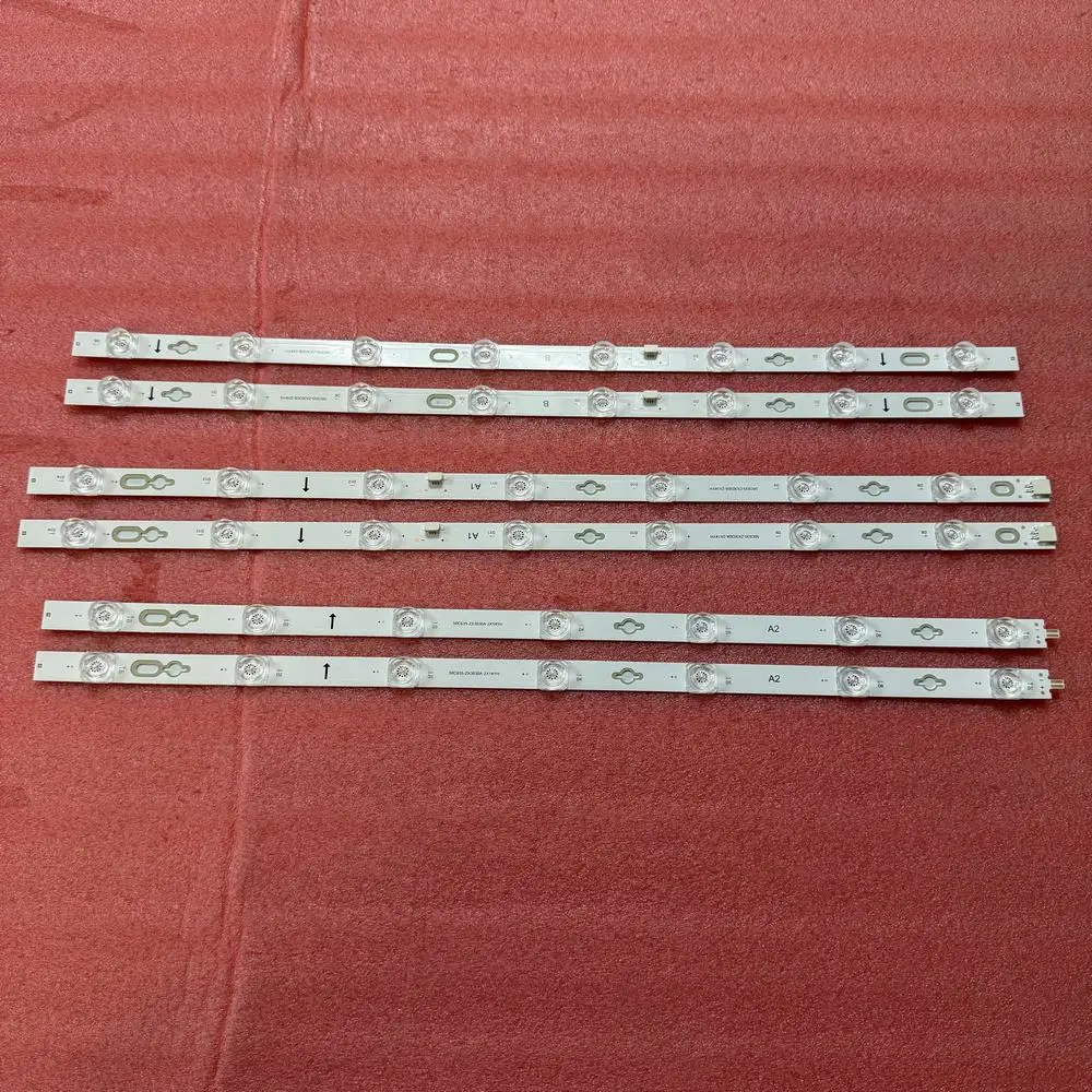 Tira de LED para TCL 50C633 50C634 50C635 50C636 50C637 50C716 50C635-ZX3030A-2X14YH 50C635-ZX3030B-2X8YH-20211006 14 + 8LED