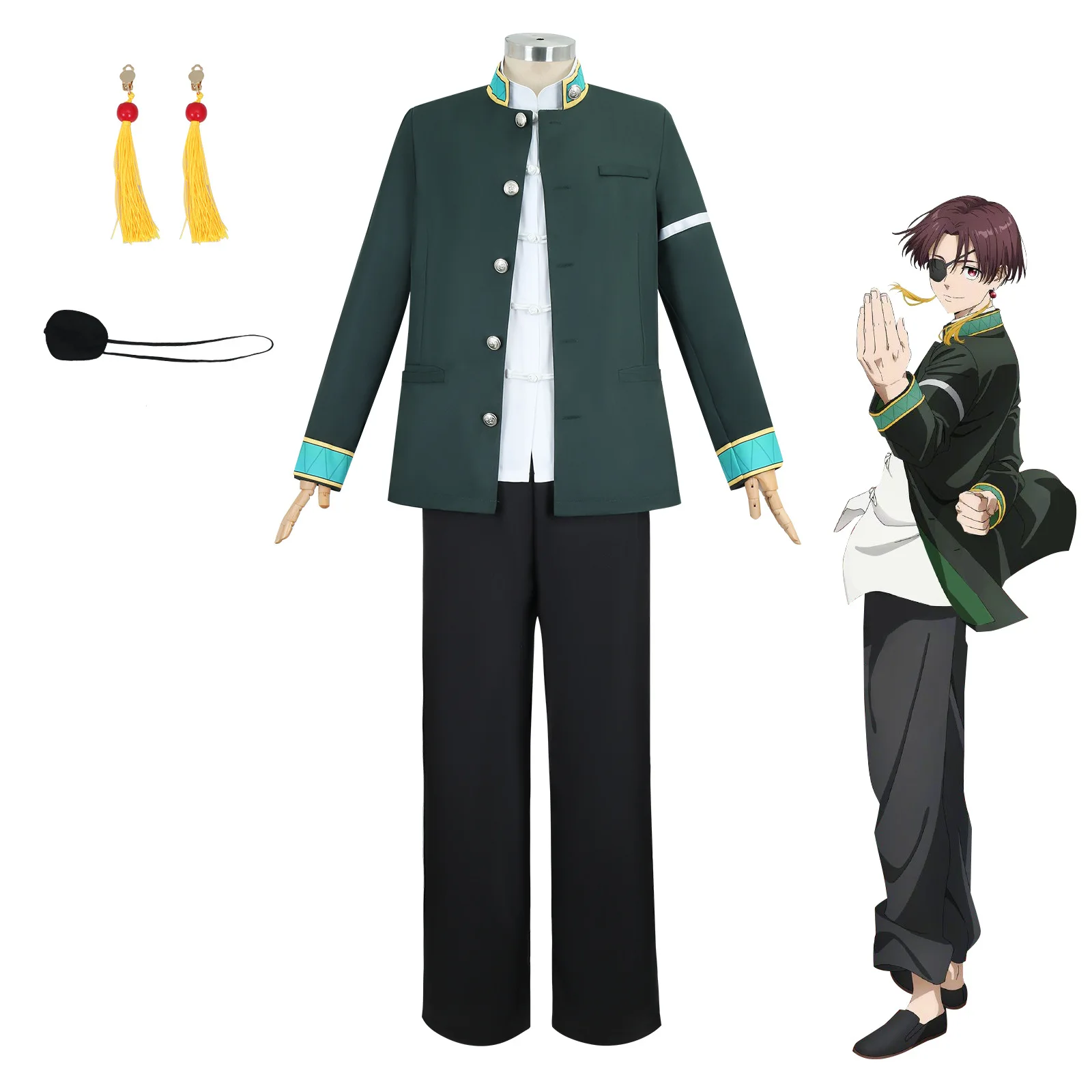 

Anti-wind Chimes Cos Suit Su Fang Falcon Fly Cosplay Anime Windbreaker Sakura Haruka Anime Cosplay Suit
