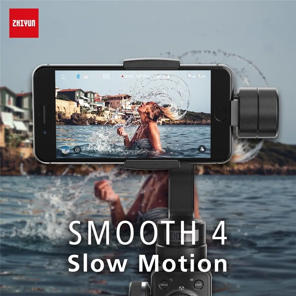 Hot Selling Zhiyun Smooth 4 3 Axis Gimbal Stabilizers with Great Price view 5