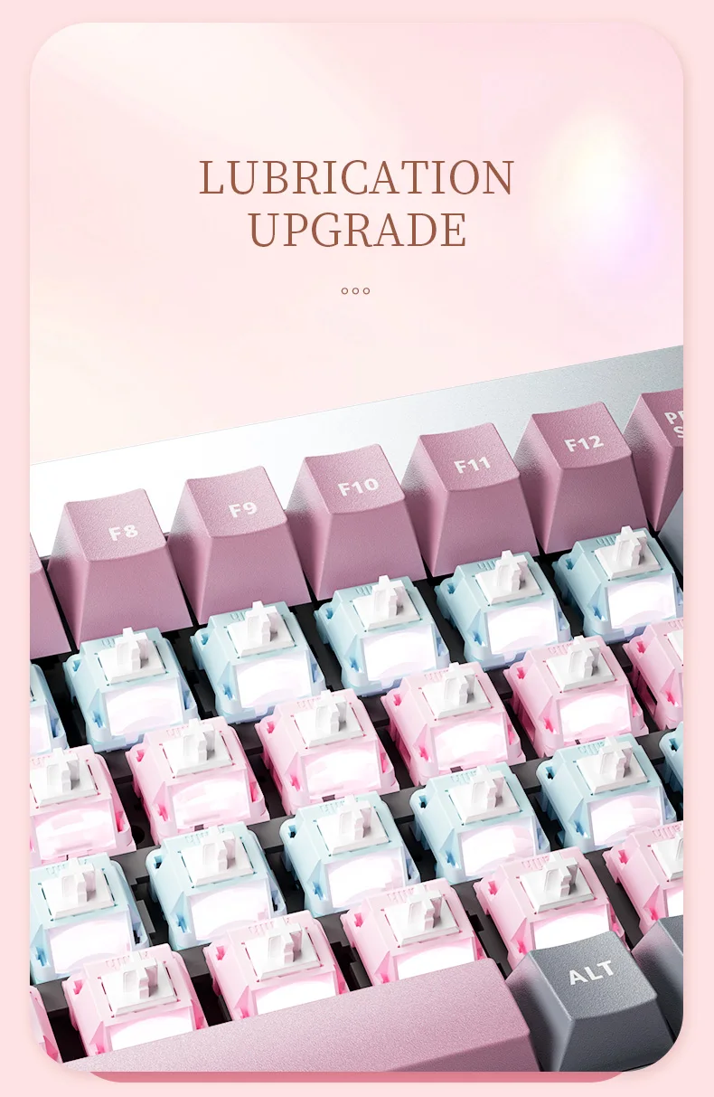Kailh Linear CP PRO Tastaturschalter Butterfly Love Dance MX Smooth Extended Long Spring Speed Switch – Detail 7