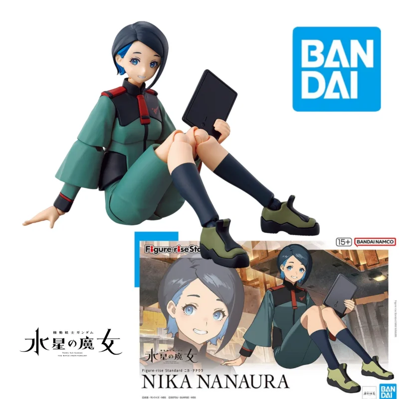 

В наличии оригинальная фигурка Bandai Rise Standard FRS Mobile Suit Gundam The Witch From Mercury Nika Nanaura Anime Figure Assembly