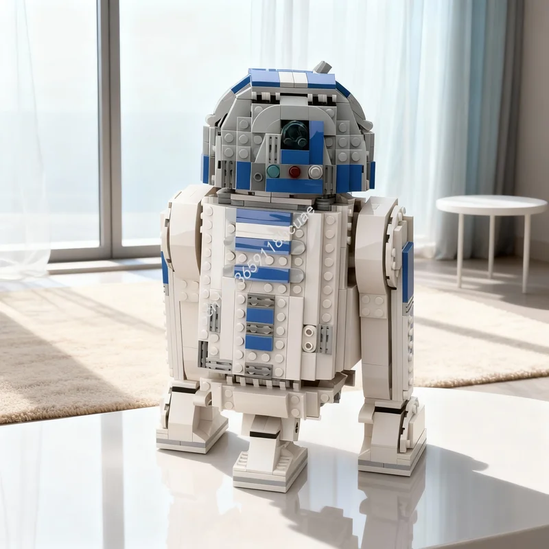 

733 детали MOC: Конструктор «Звездная битва» (Модель «Склад изломов»), развивающая игрушка, идеальный подарок на Рождество и День рождения