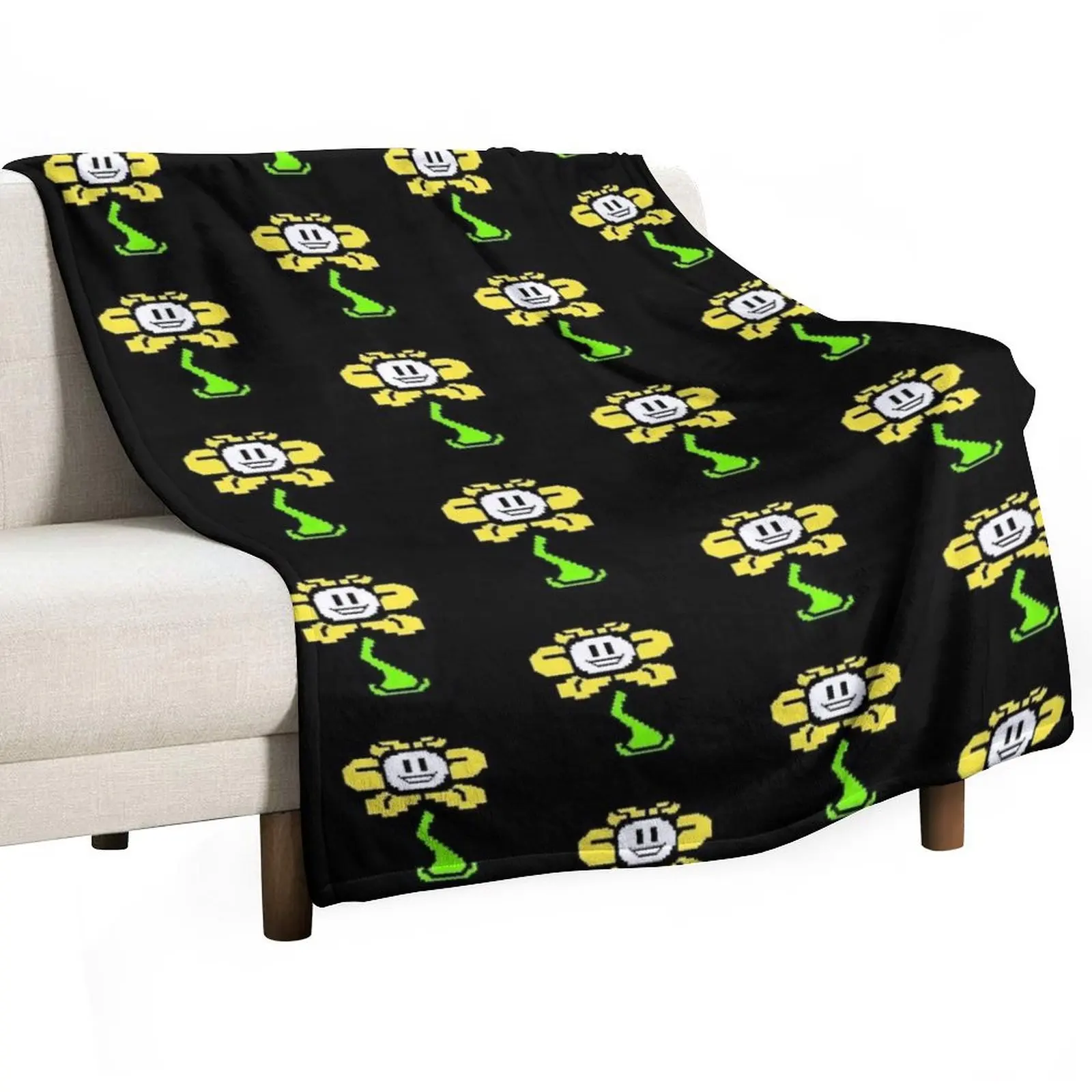 Undertale Flowey Throw Blanket Luxury Softest manga Blankets