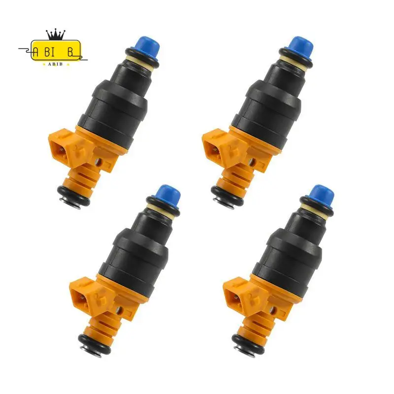 ABIB -4Pcs/Set New Fuel Injector Nozzle For BMW E23 E24 E28 E30 E32 E34 E36 318I 535I 0280150714