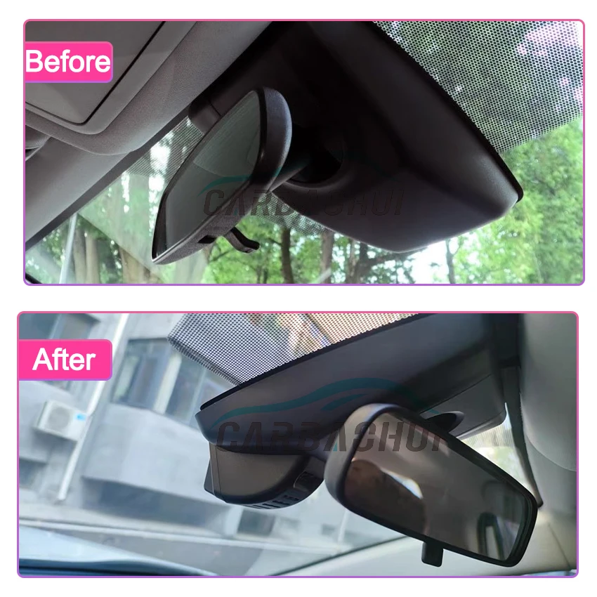 Plug and play WIfi Car DVR For Toyota RAV4 XA40 XA50 2019 2020 2021 2022 2023 2024 2025 2026 Dual Lens With &APP Contro Dashcam