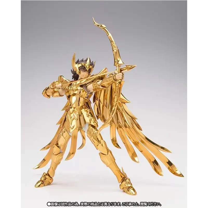 In Stock Original Bandai Saint Seiya Cloth Myth EX Sagittarius Aiolos Original Color Edition Metal PVC Action Figures Model Toys