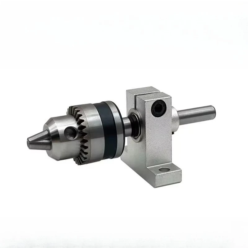 Adjustable Movable Center Head DIY Mini Lathe Accessories Rotary Chuck Tailstock High-speed Bearing for Woodworking Bead Machine