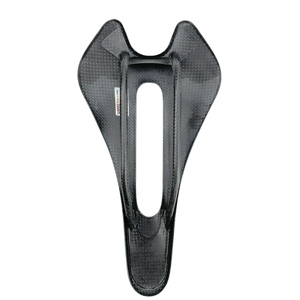 Vollcarbon-Rennradsitz Ultraleichter Carbonsattel 240*120mm Komfortabler Stoßdämpfender Fahrradsitz-Polster – Detail 7