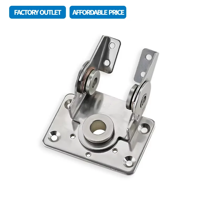 

Rotating And Tilting I-Type Torsion Hinge Industrial Equipment Dual Axis Hinge 304 Stainless Steel With Any Gear