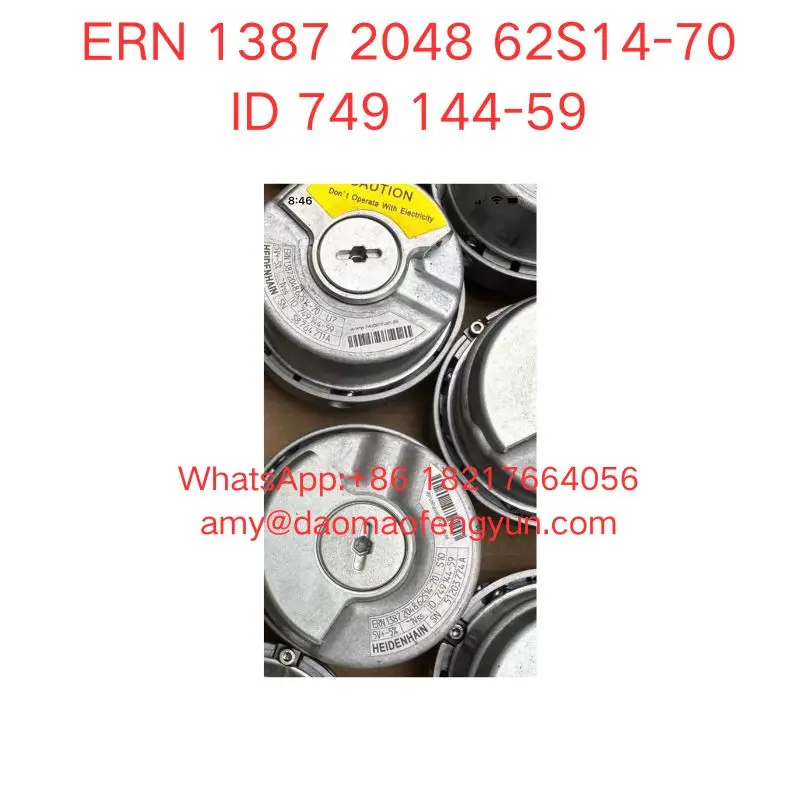 

Used ERN 1387 2048 62S14-70 Encoder ID 749 144-59 tested ok fast shipping