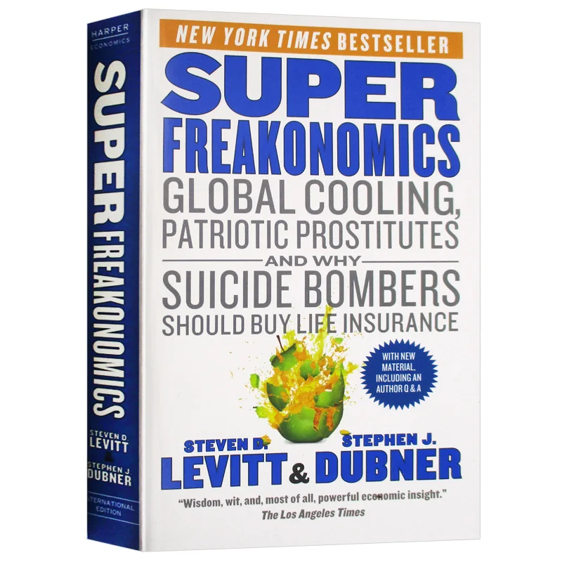 

SuperFreakonomics, Самые продаваемые книги на английском языке, экономичные книги 9780062063373