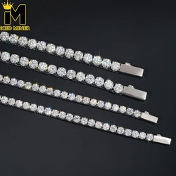 316L Stainless Steel Tennis Chain Necklace Iced Out For Men And Women Fashion Hip Hop Jewelry Free Shipping