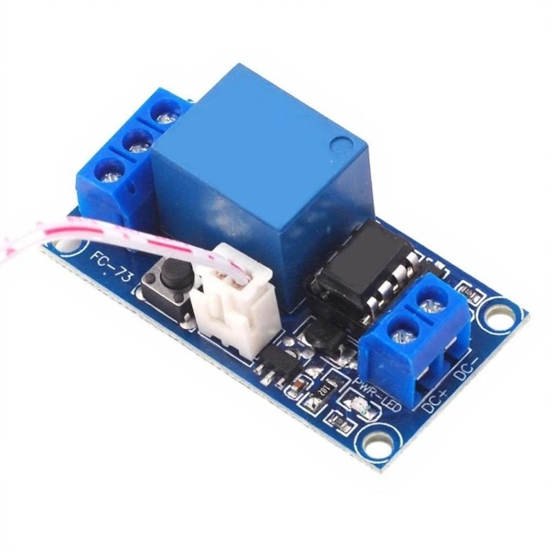 U75B Single Button Bistable Relaies Module Start Stop SelfLocking Control Voltages Option 5V 12V 24V
