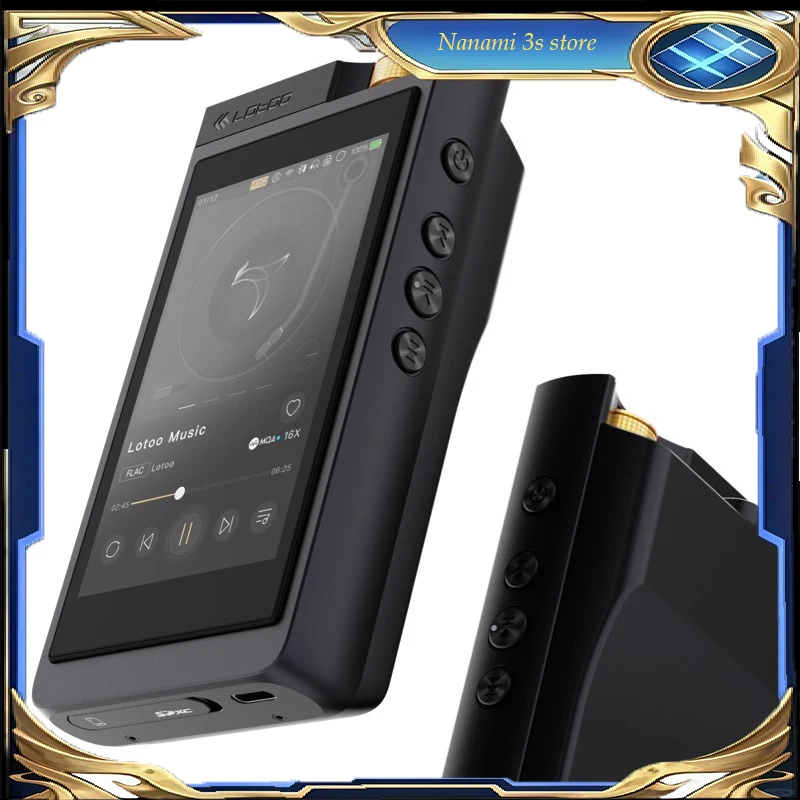 Lotoo PAW GT2 Da Mo Ju II HIFI Player Lossless Music Portable DSD Hard Decoding Dual Interface High Signal-to-noise Ratio