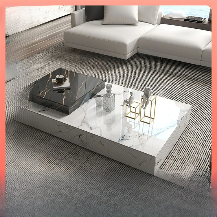 

Italian minimalist rock table villa living room home designer Nordic modern minimalist creativity