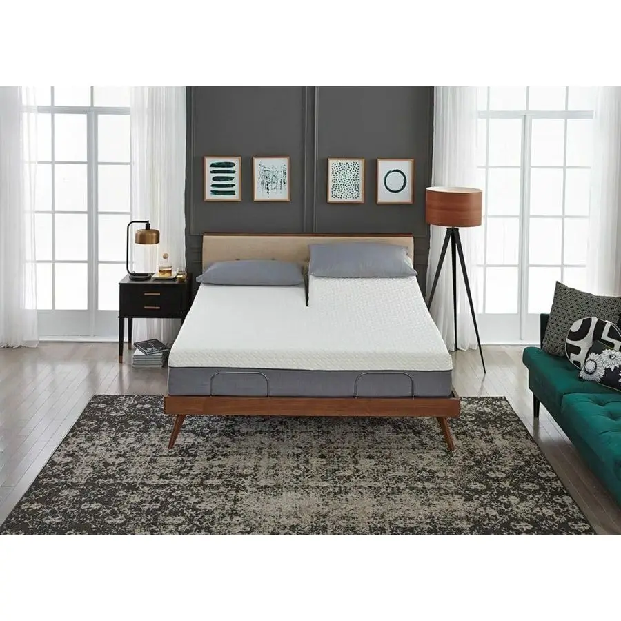 

Split Flex Head King Size Sheet Set Egyptian Quality UltraSoft Bed Sheets Double Brushed Deep Pockets Easy Fit 4 Piece Set Fade