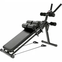 Adjustable Folding Sit Up Bench Workout, Abdominal Exercise Equipment Bench, Slant Bench for Strength Training Fitness