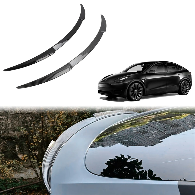 

Car Sports Version Rear Tail Wing Trunk Spoiler Exterior Decoration Modified Body Kit For Tesla Model Y 2017-2023 Carbon Fiber