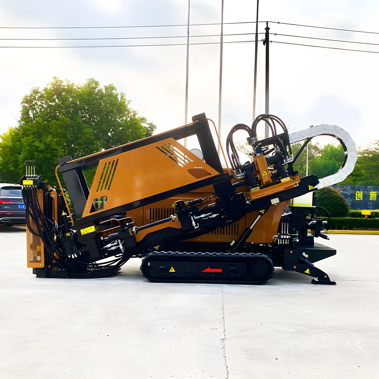 Sturdy Horizontal Boring Rig HDD Trench-less for Pipeline Rehabilitation Projects and Replacement Using