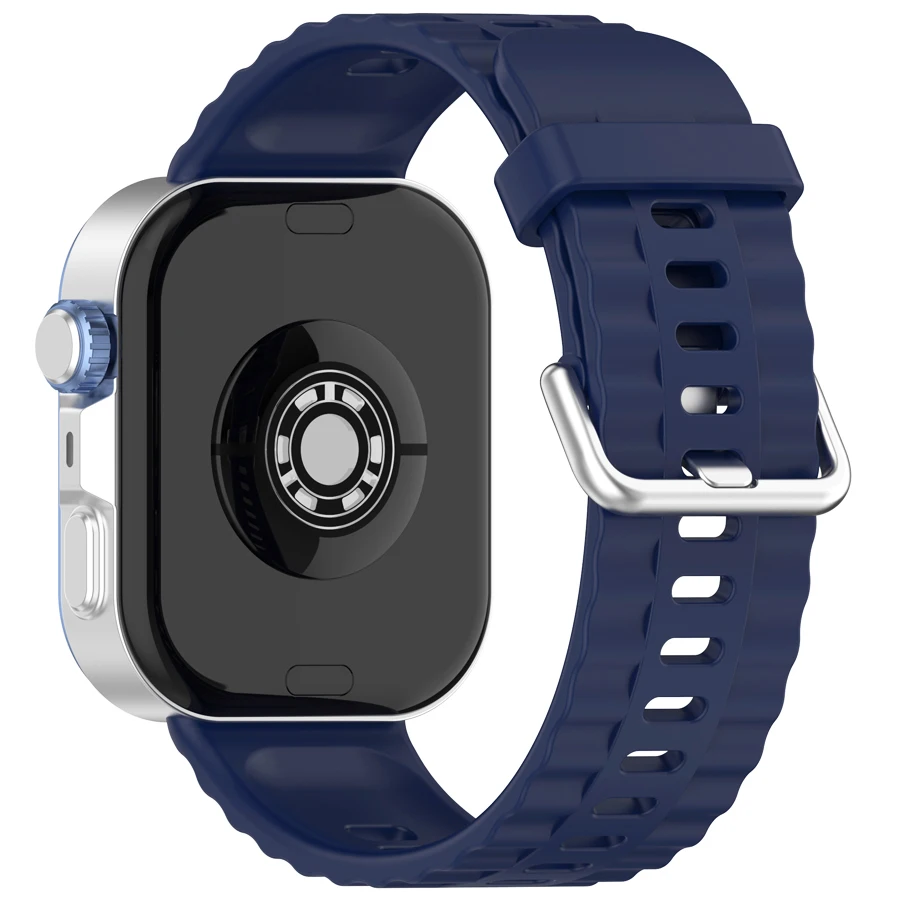 3D Wave siliconen horlogeband voor Huawei Watch Fit 3 4 5 armband vervangende sport horlogeband voor Huawei Watch Fit 4 5 Pro band