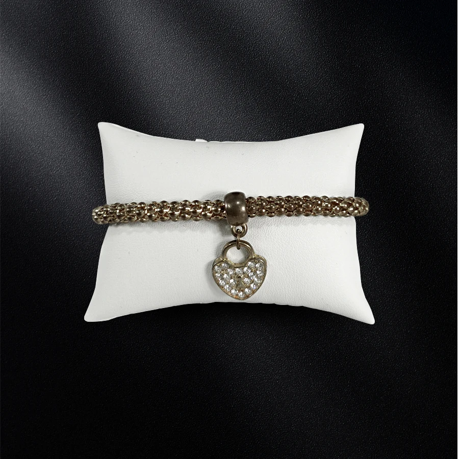 White PU Leather Jewelry Pillow Watch Holder Bracelet Bangle Display Props Necklace Chain Organizer Watch Pillow