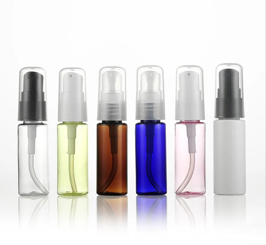 

20ML white PET bottle with mist sprayer pump for toilet /water/toner/mist spray bottle sprayer perfume bottle skin care packing