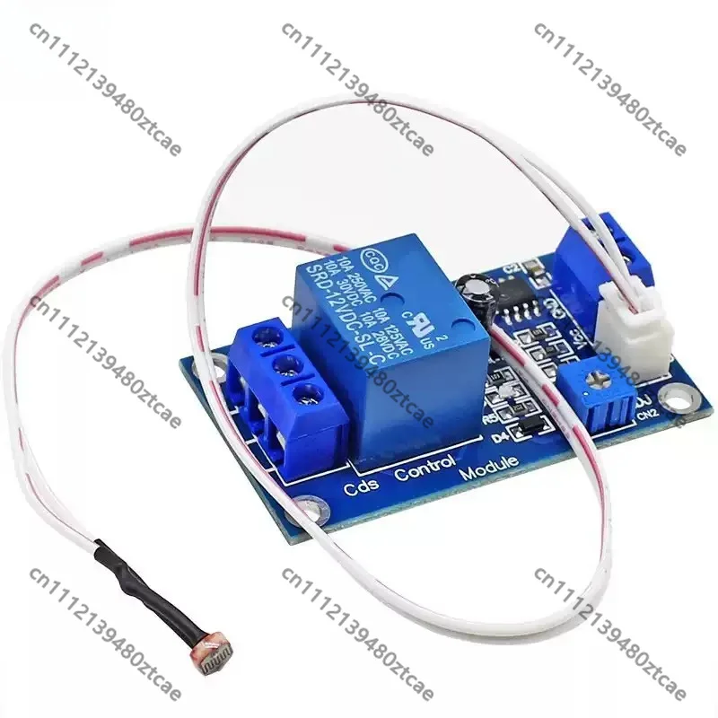 5V 12V 24V Light Sensor Relay Module Photoresistor Intelligent Brightness Light Control Switch
