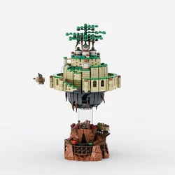 MOC New Classical Mobile Castle Building Block Set For Howled-Movinged Animated House Model Children Birthday Christmas Toy Gift