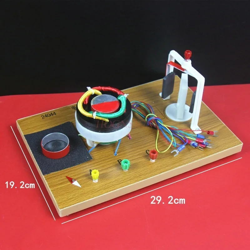 1set Three phase motor principle demonstrator, properties of rotating magnetic field, electrical experimental equipment