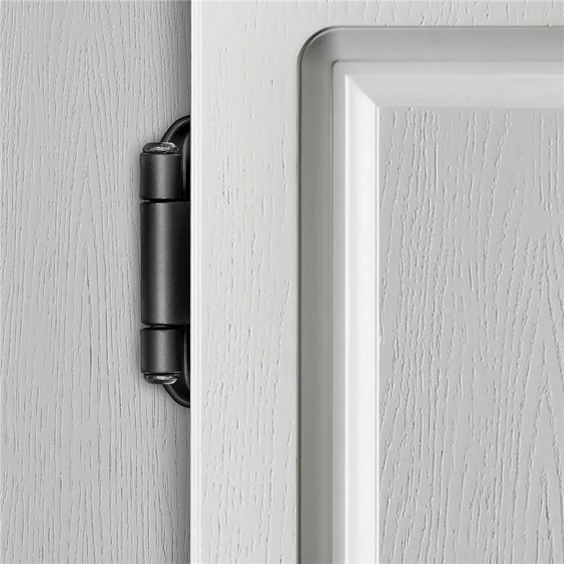 

Black Cabinet Hinges 4 Pairs (8 Pcs) Self Closing Black Hinges For Variable Kitchen 8Pcs