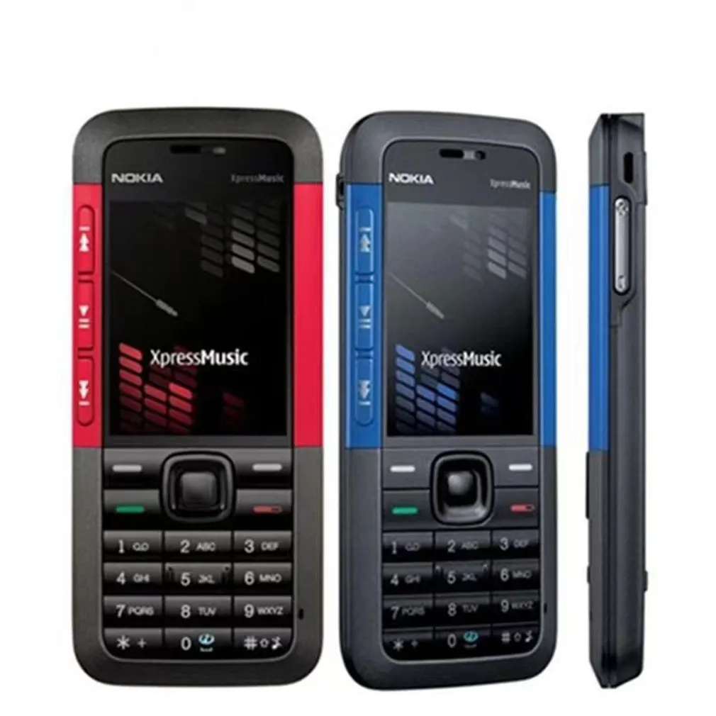Hot Mobile Phone For Nokia 5310Xm C2 Gsm/Wcdma 3.15Mp Camera 3G Phone For Senior Kids Keyboard Phone Ultra-thin Mobile Phone