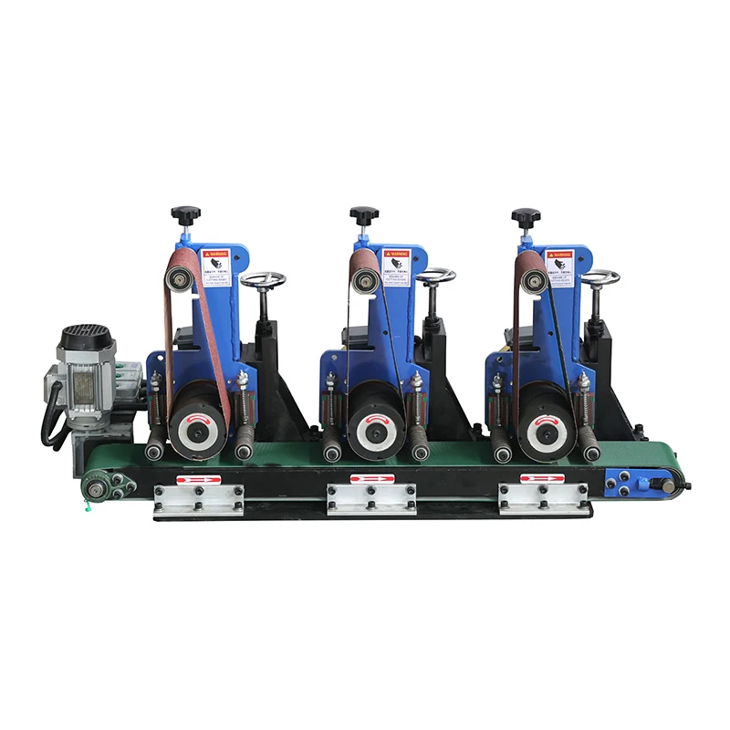 Single Station Stainless Steel Belt Grinding Machine Eco-Friendly Design High Accuracy For Small Batch Customized Metal Orders