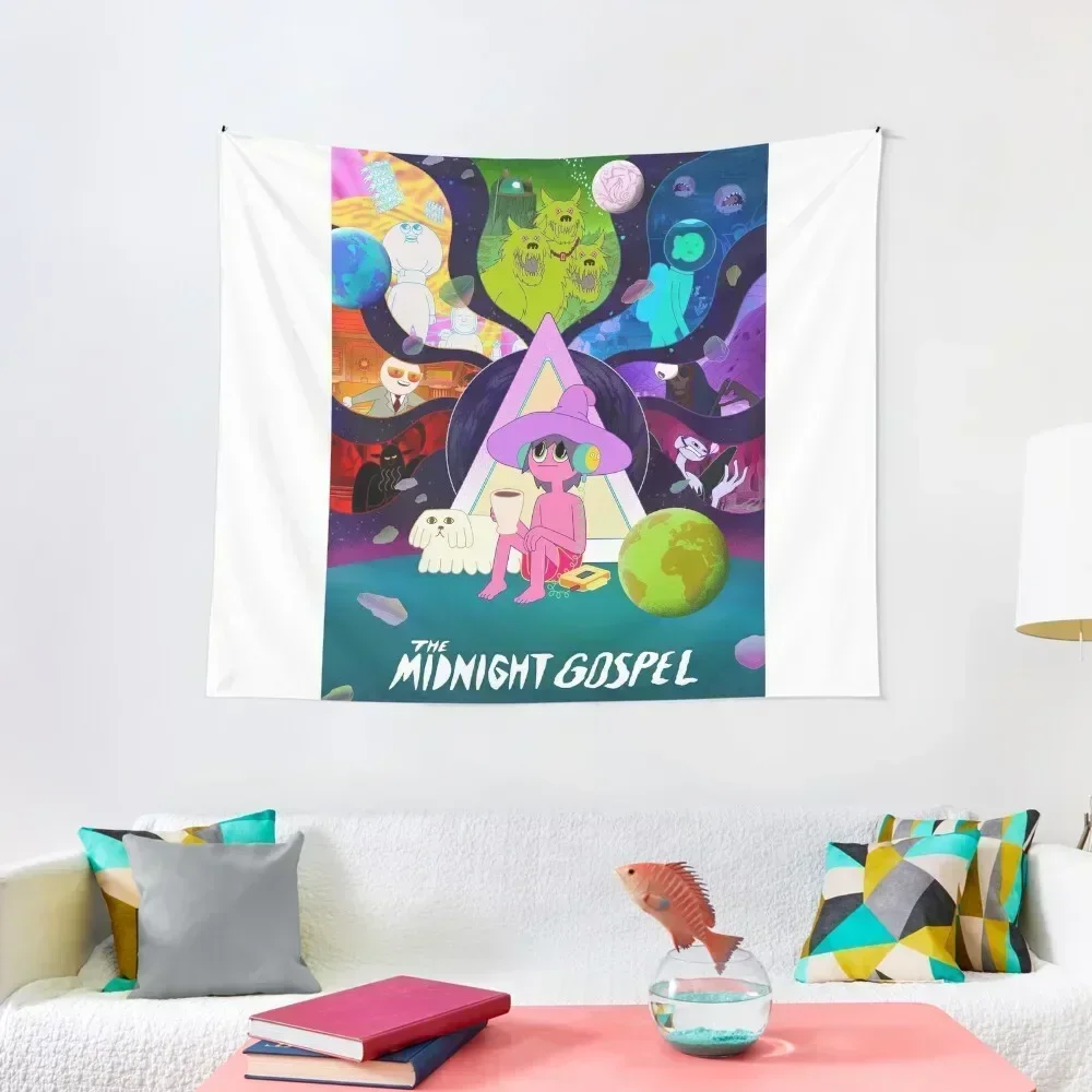 Midnight Gospel Tapestry Aesthetic Room Decors Wallpapers Home Decor Tapestry