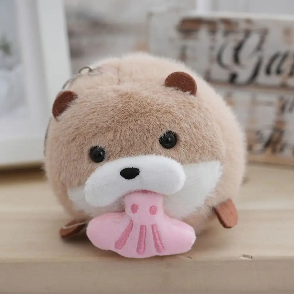 

Stuffed Animal Penguin Plush Pendant Soft Doll Interactive Capybala Plush Doll Keychain Cute Cartoon Pig Doll Bag Pendant