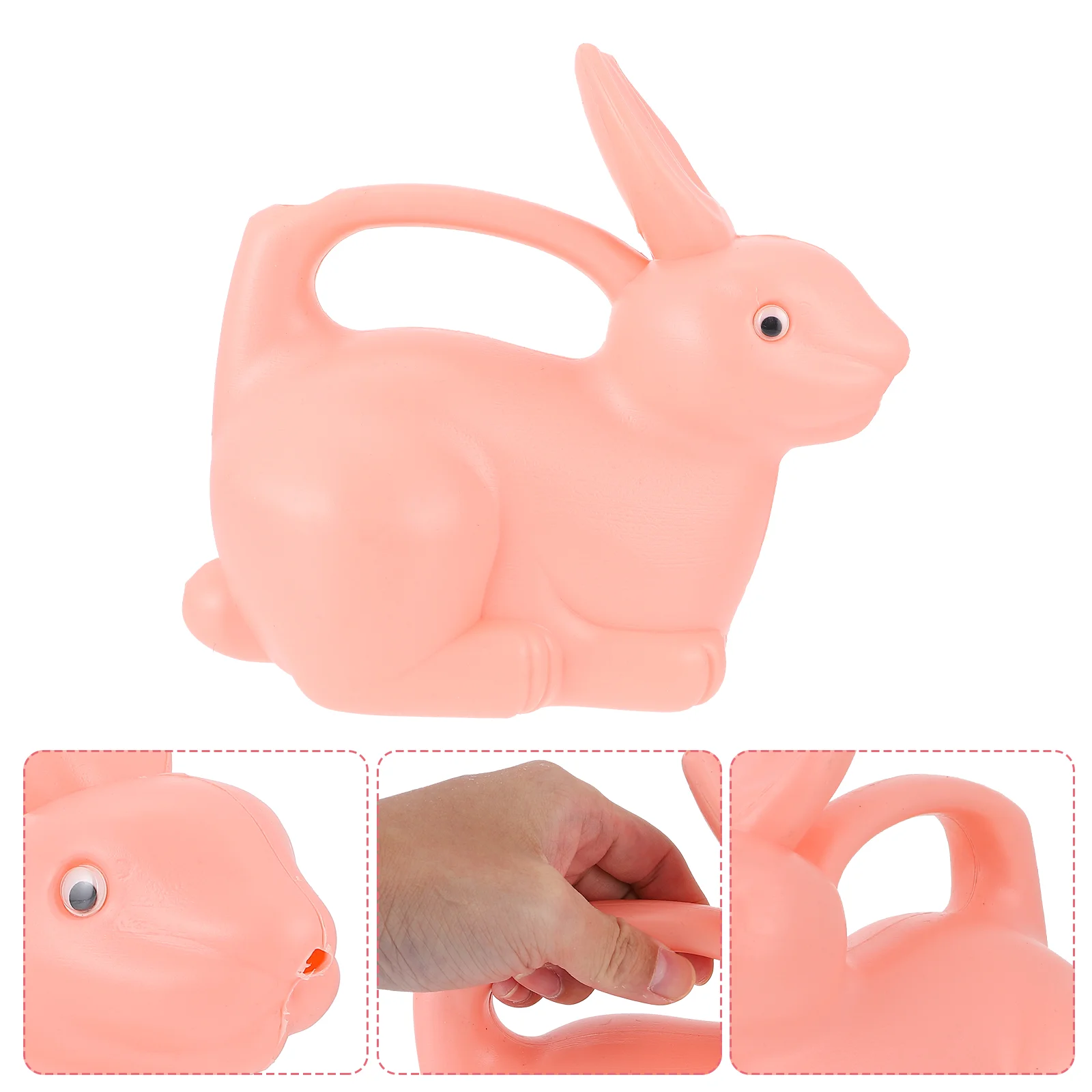 

Watering Pot Can Rabbit Shape Garden Plant Kettle Spray Plastic Bunny Kids Child Animal