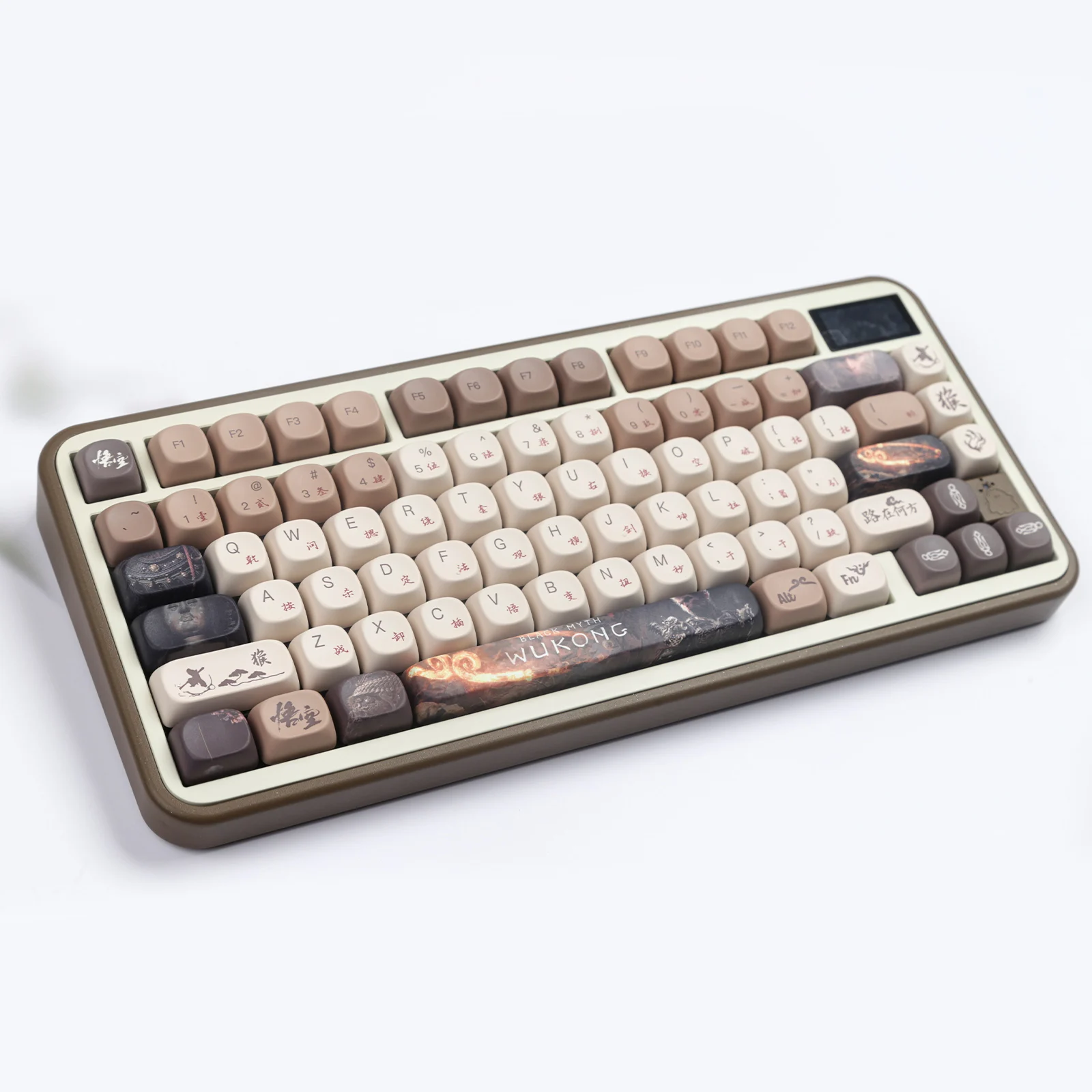 

Игровые колпачки клавиш Wukong PBT, MOA Profile, Sublimation, механические колпачки клавиатуры, поддержка 60% 61 64 65% 68 75% клавиш