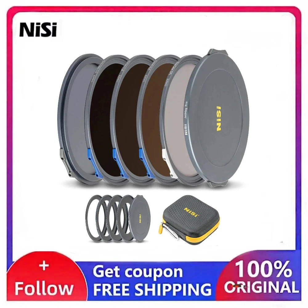 NiSi JetMag Pro 82MAG Magnetic Filter FS ND16 True Color CPL Nano Hardened Coating Anti Scratch Dustproof Long Service Life For