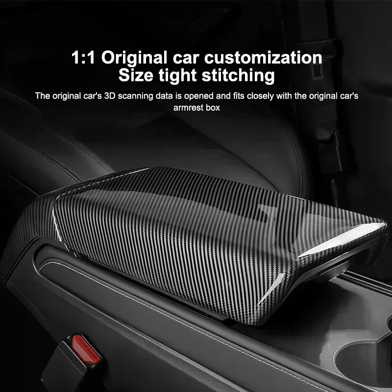 Voor Model Y Launch Juniper 2025 Model 3 Highland 2024 TPE Soft Case Middenconsole Armsteun Deksel Armsteun Cover Accessoires