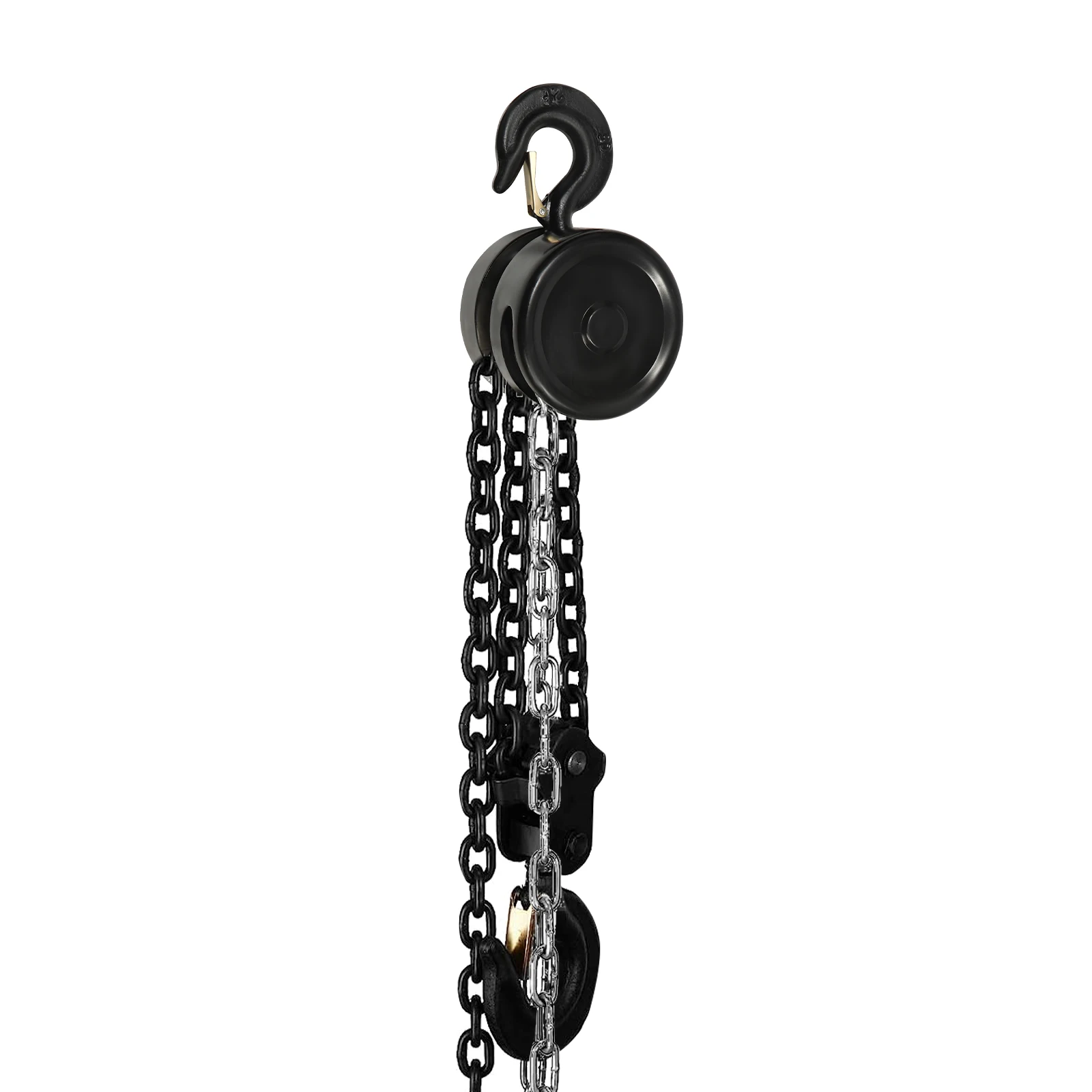 Manual Hand Lift Steel Chain Block Hoist 2 Ton Capacity with 2 Lifting Chain Rows