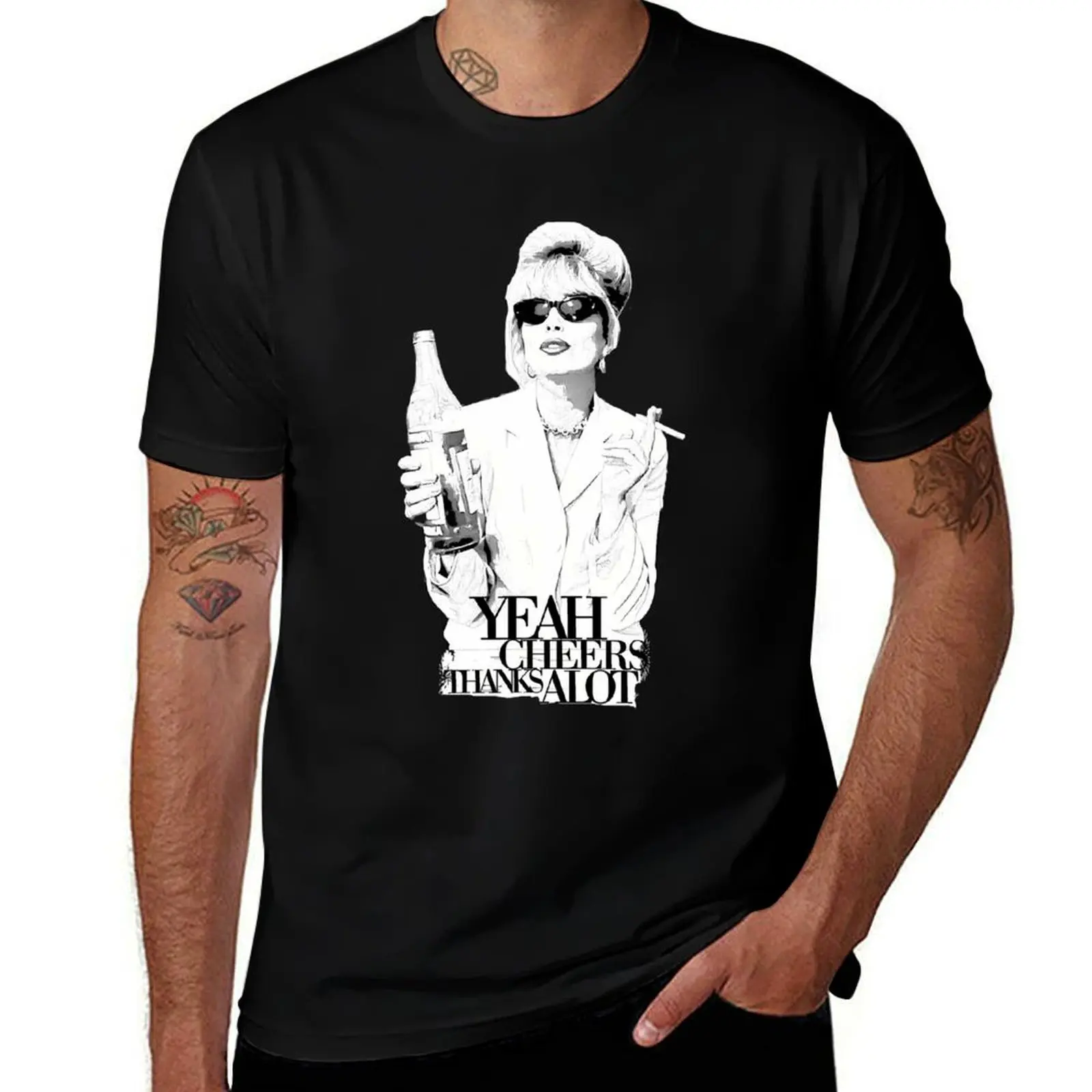 Patsy Says Yeah Cheers Thanks Alot T-Shirt Plus Size Outdoor Casual Top T-Shirt