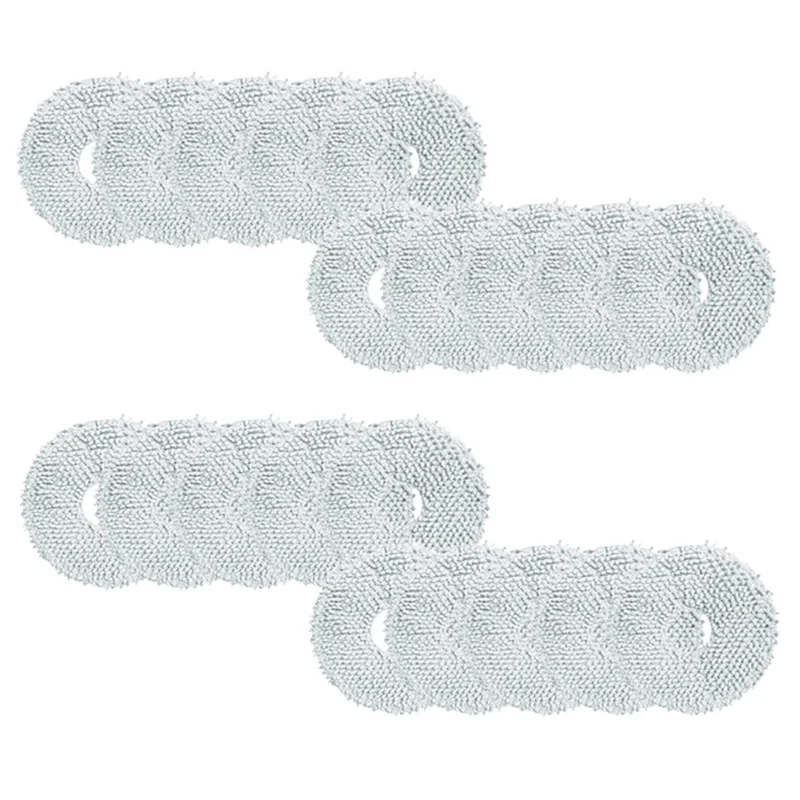 A24P Mop Cloths For Xiaomi Mijia M30 Pro / C107 Robot Vacuum Cleaner Replacement Rag Spare Parts Accessories Mop Pads