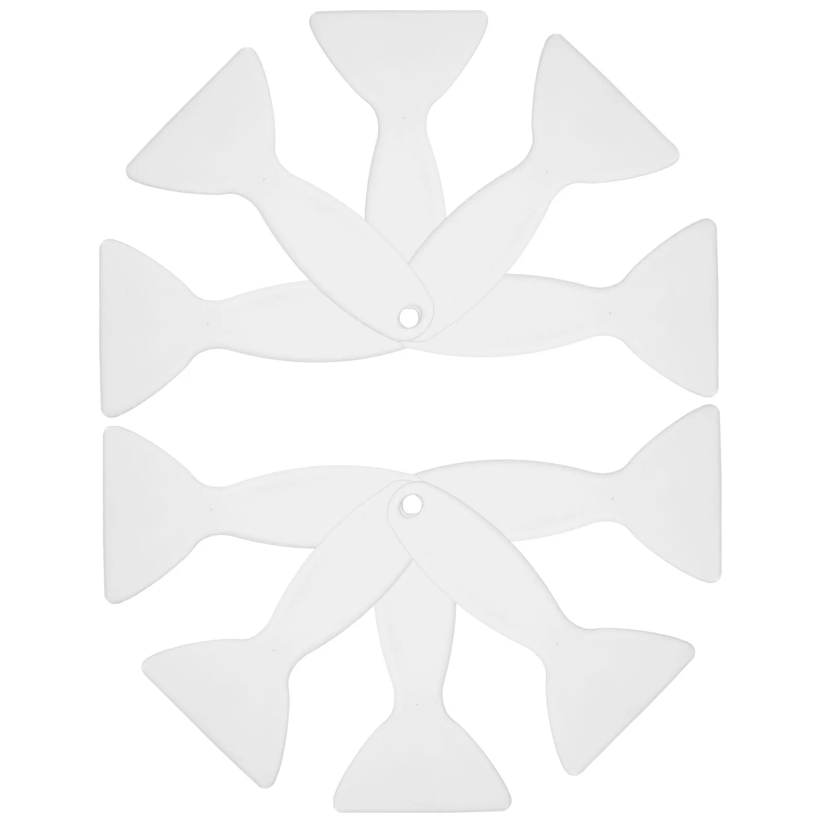 

10pcs Ice Removing Tool Freezer Cleaning Scraper Pp Material For Refrigerator Window Stove Bakeware Plastic Ice Shovel Kitchen