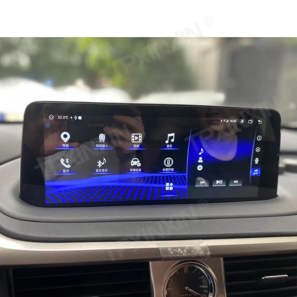 Android Car Multimedia Player For Lexus RX 2018-2021 AL20 Facelift RX350 RX450h RX350L X450hL Car Radio GPS Stereo Head Unit