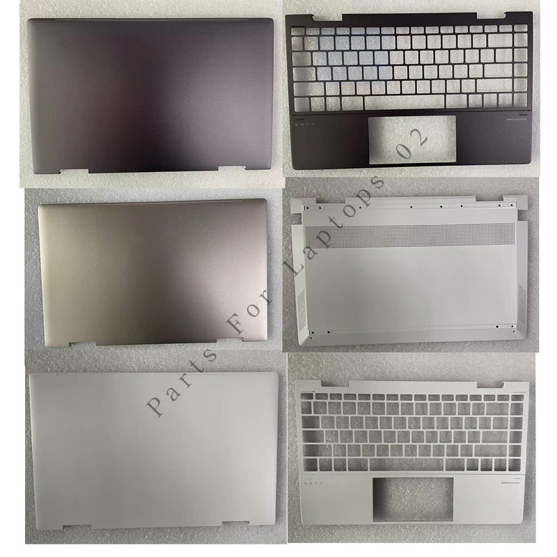 pp FOR HP ENVY X360 13-AY TPN-C147 Laptop LCD Back Cover / Palmrest / Bottom Cover
